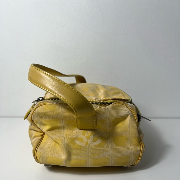 Chanel CC Travel Line Nylon Sport Makeup Vanity Toiletry Top Handle Purse Bag - Picture 7 of 15